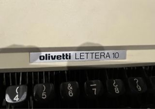 Maquina de escribir manual