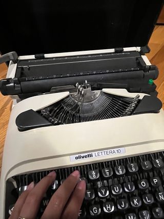 Maquina de escribir manual