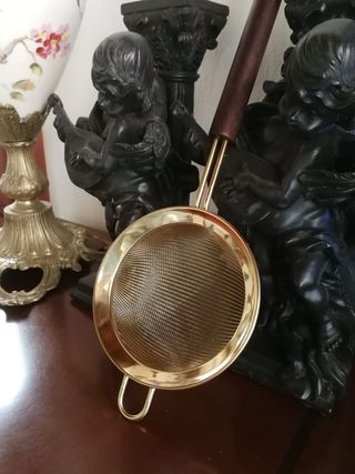 Colador Acacia Metal ZARA HOME NUEVO