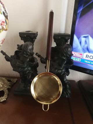 Colador Acacia Metal ZARA HOME NUEVO