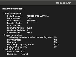 MacBook Air 2019, 8GB, 128GB, Gris