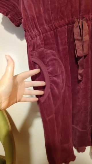 Camisón de terciopelo