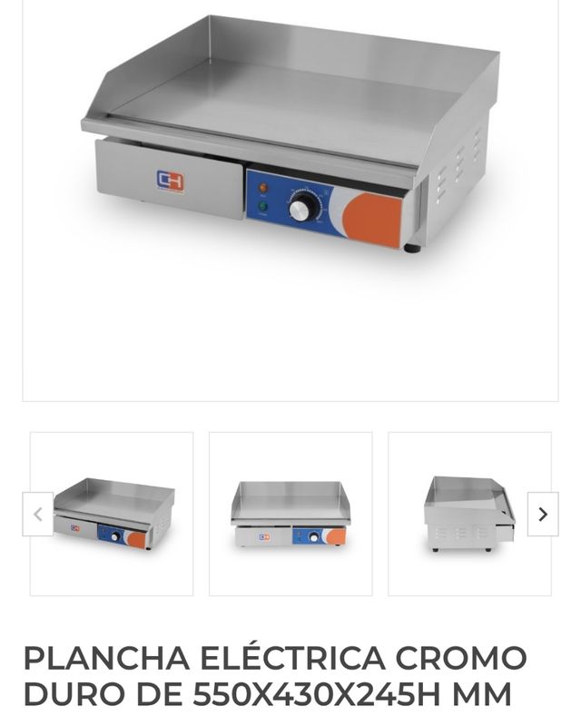 FERRO DA STIRO ELETTRICO CROMATO DURO