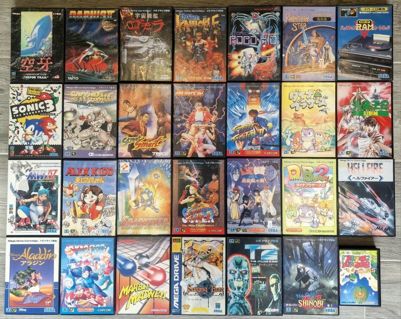 Imagen de Lote Juegos Sega Megadrive JAP