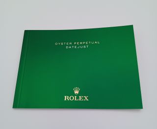 Original RLX Datejust Manual Instrucciones