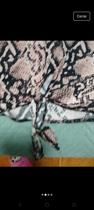 Blusa serpiente