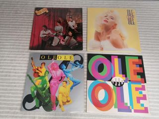 4 LP OLE OLE -BAILANDO, CUATRO, 1990 y Caballeros