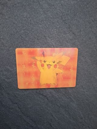 Carta pikachu KELLOGG’S 2001
