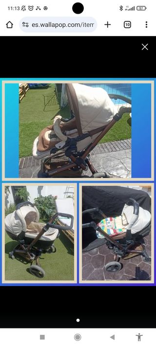 Lote carro, bañera, parque, fundas carro, andador.