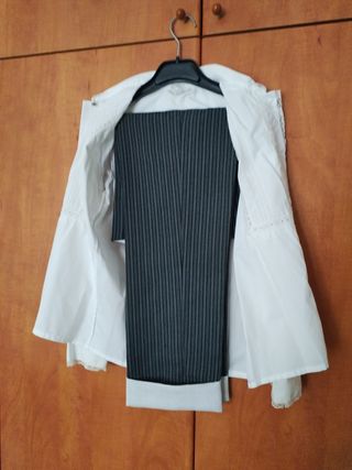 Traje corto niño, con sombrero cordobes