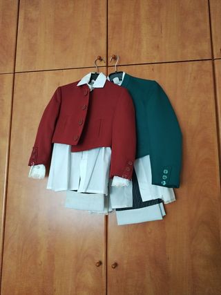 Traje corto niño, con sombrero cordobes