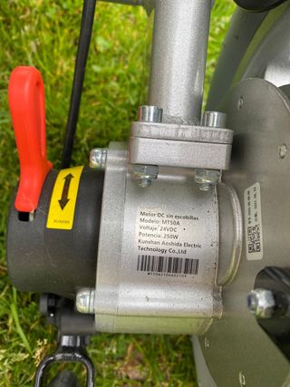 Silla ruedas electrica plegable