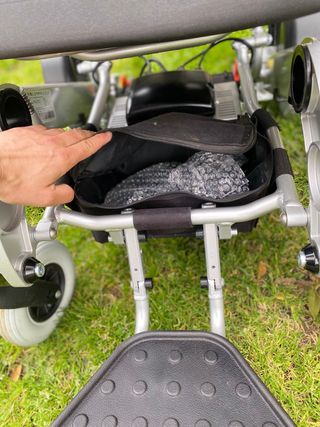 Silla ruedas electrica plegable