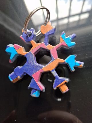 Lote herramientas multiusos, llaveros