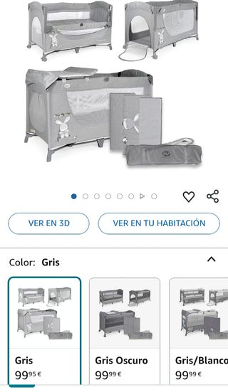 Cuna de viaje bebe