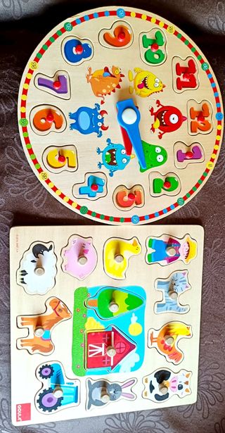Puzzles animales y números