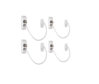 Neoteck 4x Cerradura de Seguridad para Ventana Pue