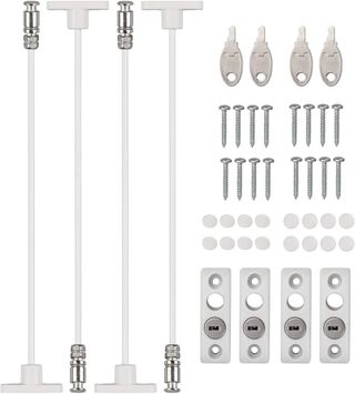 Neoteck 4x Cerradura de Seguridad para Ventana Pue
