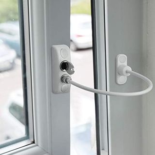 Neoteck 4x Cerradura de Seguridad para Ventana Pue