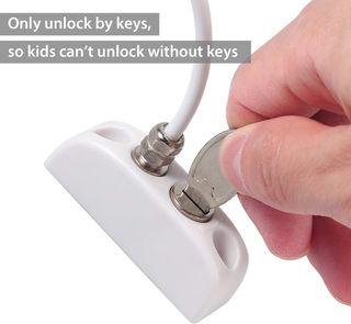 Neoteck 4x Cerradura de Seguridad para Ventana Pue