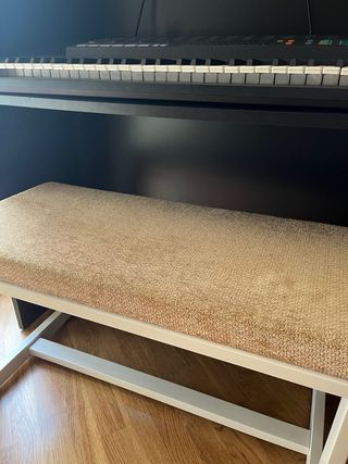 Conjunto órgano, banco y mueble a medida