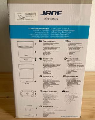 Esterilizador y calienta biberones