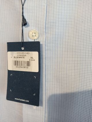 A ESTRENAR Talla XXL Hombre Camisa Hackett London 