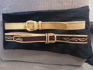 Cinturones de.piel de.Argentina