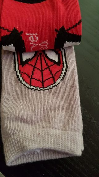 Lote 3 pares calcetines Spiderman