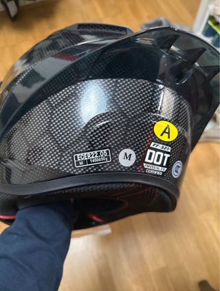 Casco de moto integral talla M