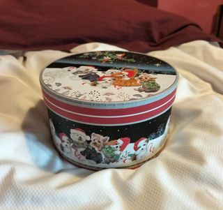 Taza perros Navidad