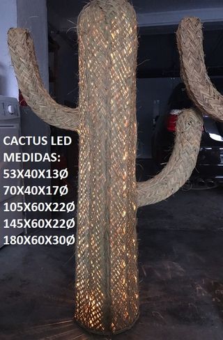 cactus led de 145x60x22 cm