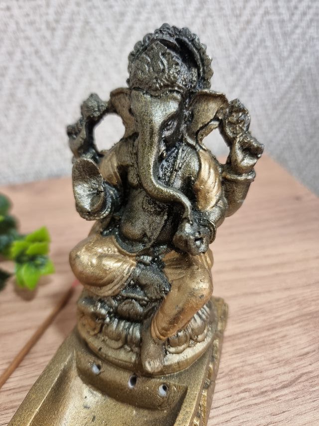 Porta Velas + Porta Incienso Ganesha