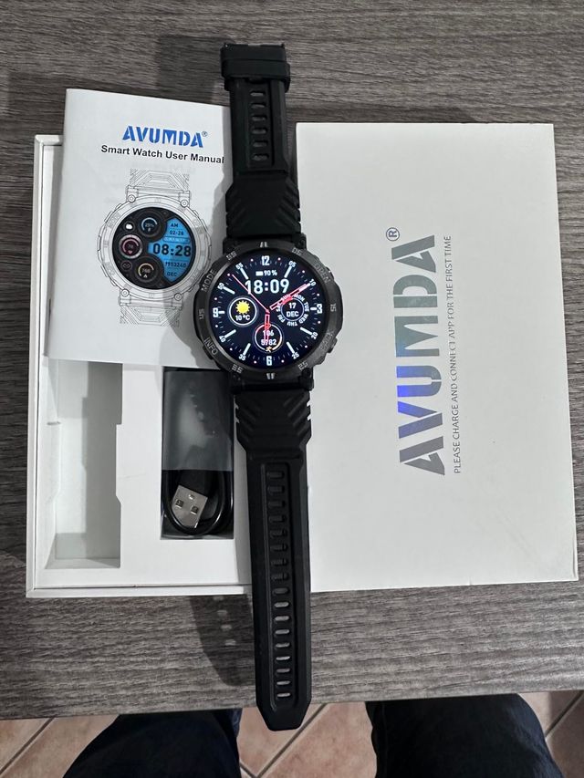 Smartwatch sportivo da uomo, NUOVO