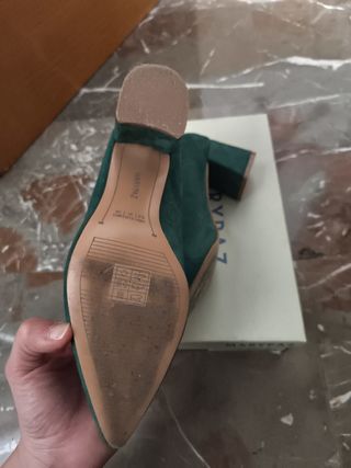 Zapatos con tacón 