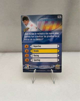 CROMO DAVID VILLA