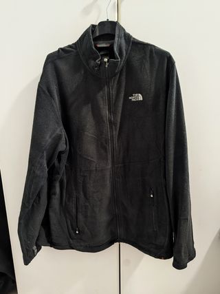 Pile the North face con zip