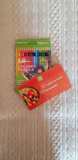 Matite colorate (kit da 2 confezioni)