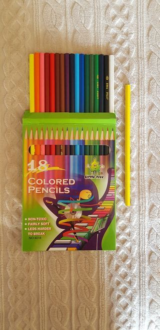 Matite colorate (kit da 2 confezioni)