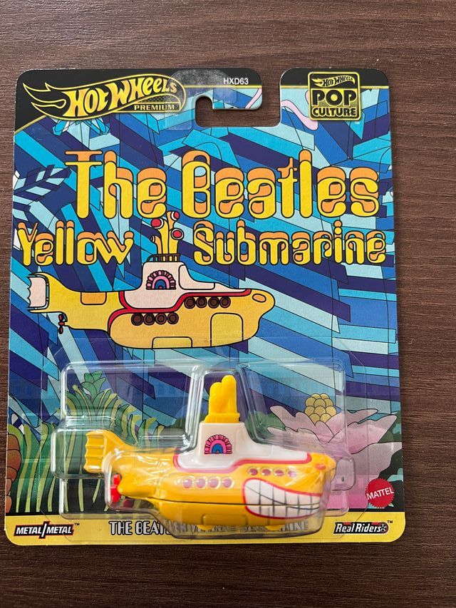 The beatles yellow submarine Hot Wheels Premium