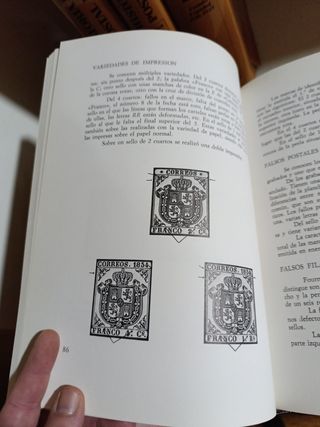 Historia del sello postal Español 1850-1957