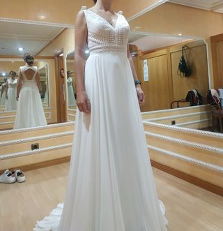 Vestido novia White One de Higar Novias