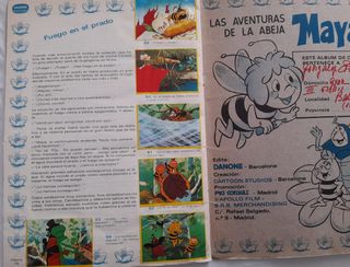 Album COMPLETO Abeja Maya Danone