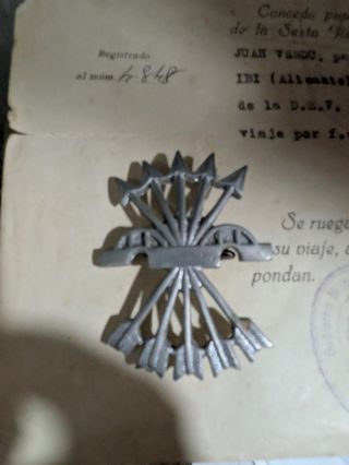 Insignia aguinaldo División azul 