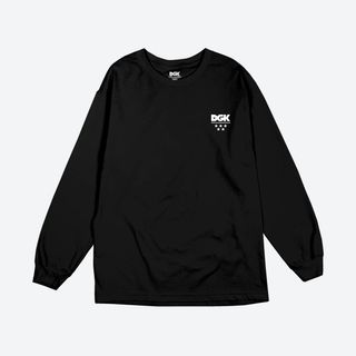 DGK All Star camiseta manga larga talla L negro