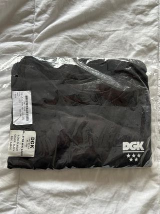 DGK All Star camiseta manga larga talla L negro