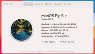 Mac book Pro (Retina, 13-inch)