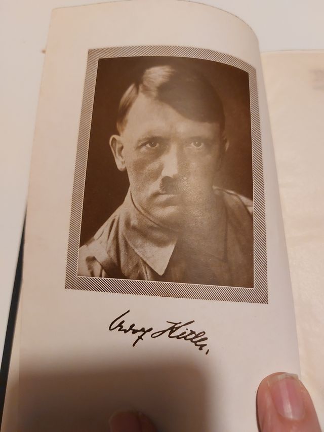 Mi lucha edic 1934 Hitler perfecto mein kampt