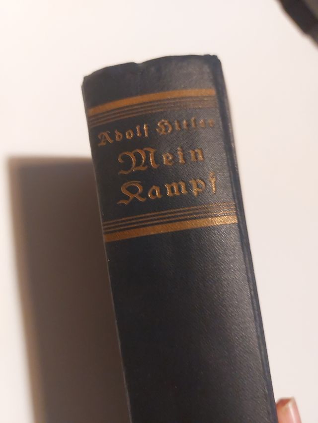 Mi lucha edic 1934 Hitler perfecto mein kampt