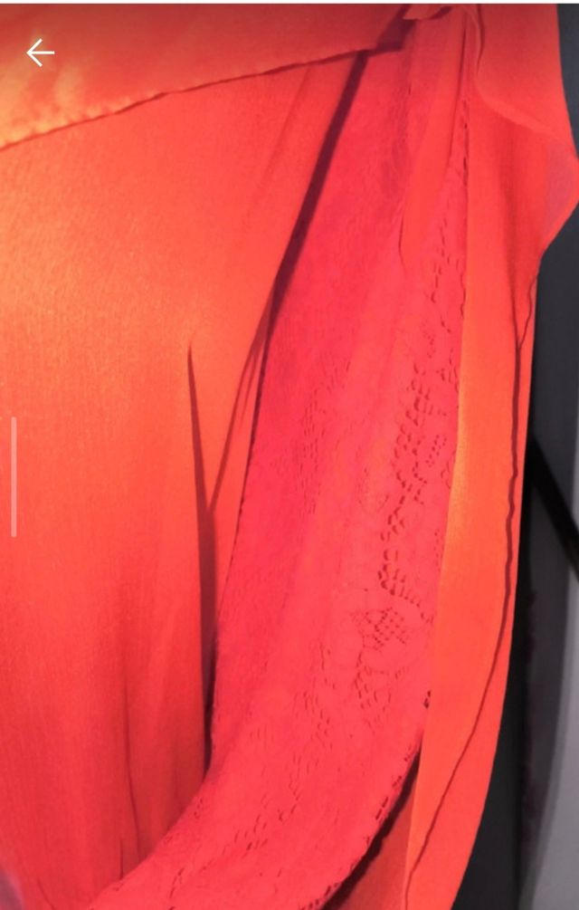 Vestido de fiesta couchel 2xl rojo